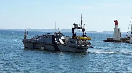 ECA Group - USV with Seascan on Board