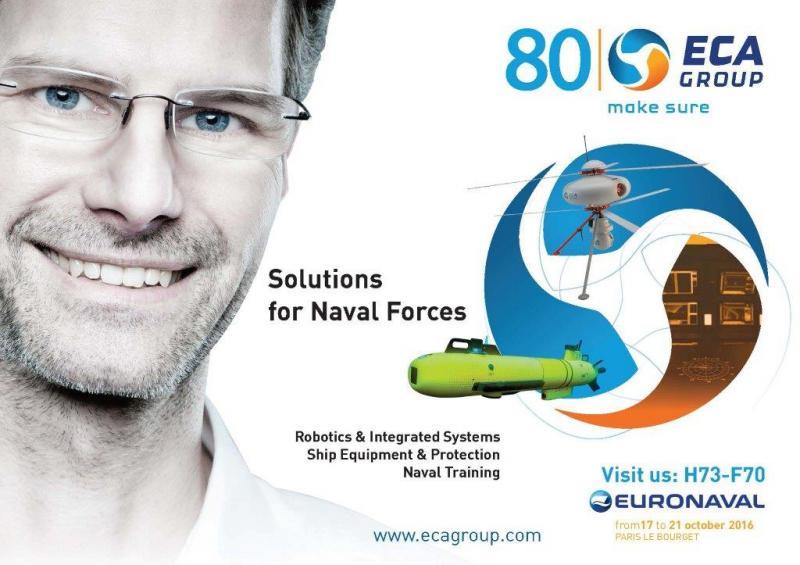 ECA Group - Euronaval 2016