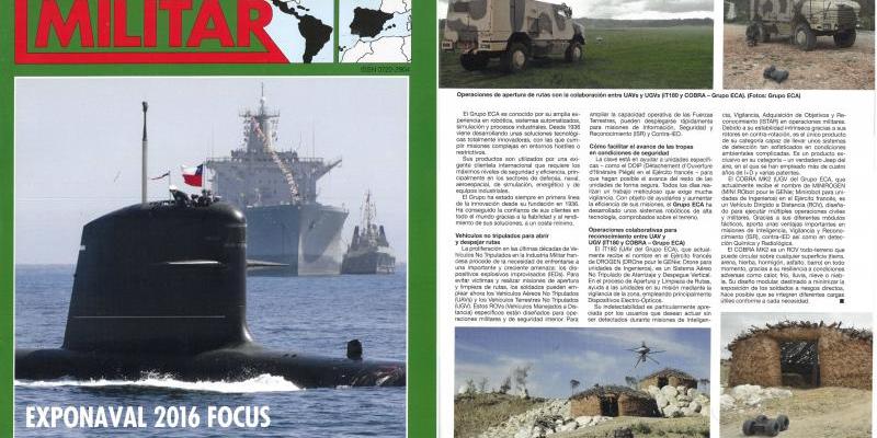 Tecnologia militar N°4/2016 : ECA Group solutions: efficient and reliable