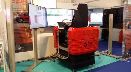 ECA GROUP - SIMULATION - EMERGENCY DRIVING SIMULATOR
