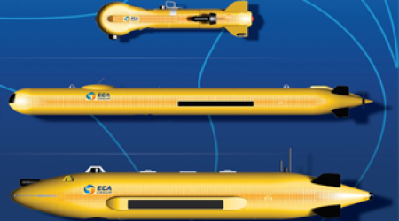 ECA GROUP - AUVS - Fond bleu