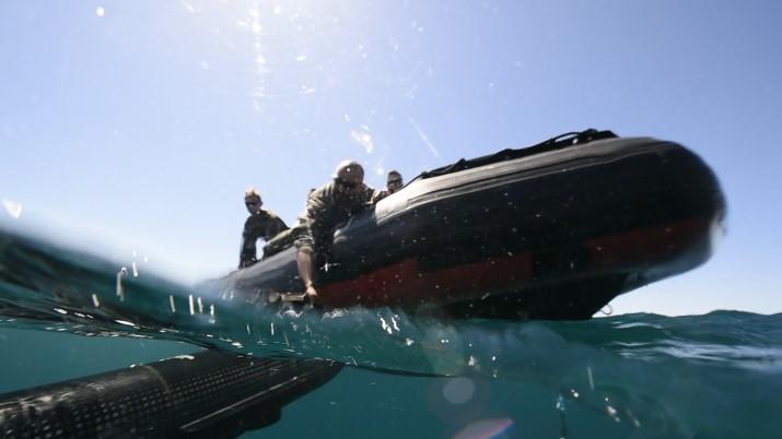 A9-M operated from a RHIB