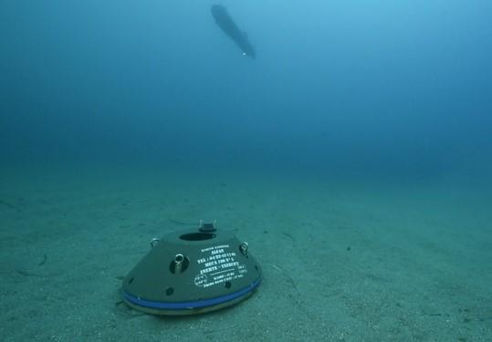 Mine detection mission carried out by A9-M