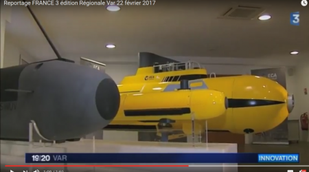 ECA GROUP - EVENT - ECA Group capabilities in the field of Robotics featured on France 3 TV channel
