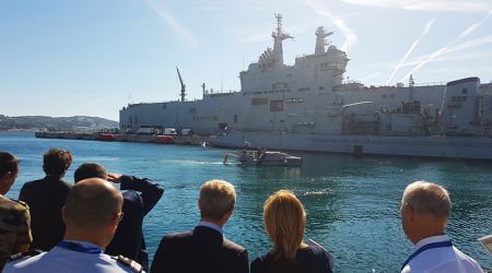 ECA GROUP - EVENT - ECA Group successfully demonstrated its UMIS suite for underwater mine warfare at Université de la Défense