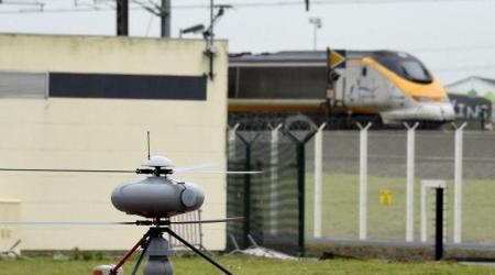 ECA GROUP - UAV IT 180 - EUROTUNNEL SECURITY