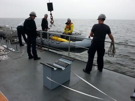 ECA Group AUV A9 during MCM trials