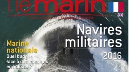 ECA GROUP - PRESS REVIEW - Page de couverture le Marin - Navires militaires 2016