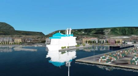 ECA GROUP - Port of the future la spezia Mistral 4000 simulation
