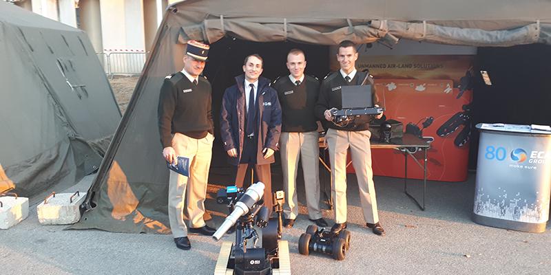 ECA Group presented its Land Robots for Infantry Combat Support 