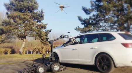 ECA Group - UAV UGV - Collaborating IT180 Iguana E - 1