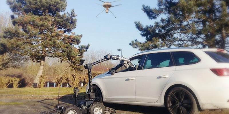 Armada International: ECA UAVs and UGVs Collaborate