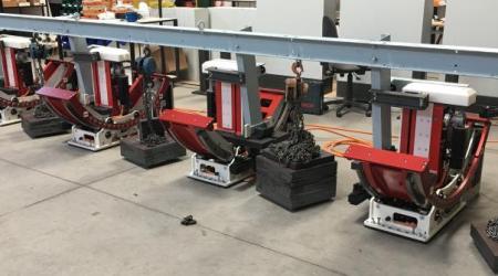 ECA GROUP - AIRCRAFT TOOLS PRODUCTION - Dynamic load test of the ergonomic aircraft production tools