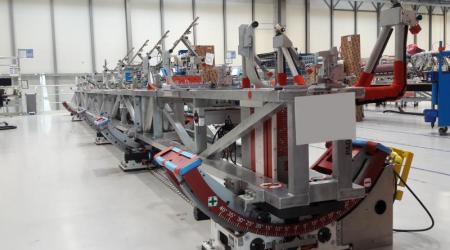 ECA GROUP - Assembly lines - Dynamic load tests of the aircraft production tool