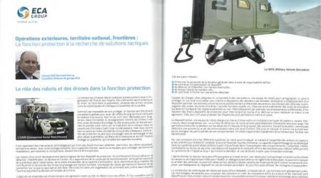 ECA GROUP - PRESS REVIEW - Fantassins - Le role des drones et des robots dans la fonction protection - image