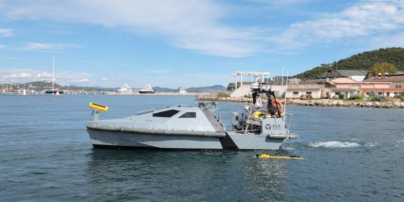 Delivery of the first robotic / unmanned mine counter measures (MCM) systems