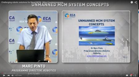 ECA GROUP - MARC PINTO - UNMANNED MCM SYSTEM CONCEPTS