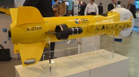 ECA GROUP - BACKGROUND PAGE - K STER MINE KILLER IS DISPLAYED AT MAST ASIA 2015