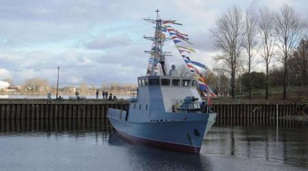 ECA-GROUP-MINE LOCATION AND DESTRUCTION SYSTEM FOR A NEW KAZAKH MINEHUNTER LAUNCHED BY RUSSIA