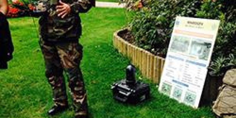 ECA Group UGV Cobra presented at Ministry of Defence during European Heritage Days in Paris