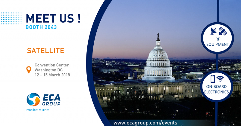 ECA Group at Satellite 2018 ECA Group at Satellite 2018