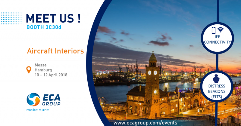 ECA Group at Aircraft Interiors expo 2018