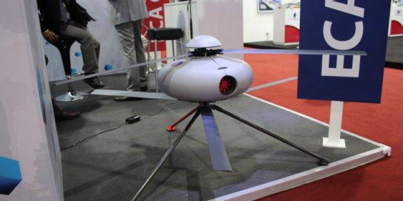 ECA Group is showcasing its mini ISTAR UAV and its mini UGV at Defense & Security exhibition in Bang