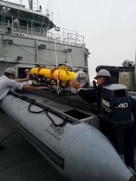 ECA Group AUV A9 during MCM trials