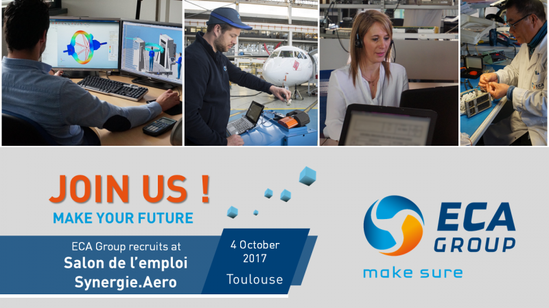 ECA Group at Salon de L'emploi Synergie.Aero 2017