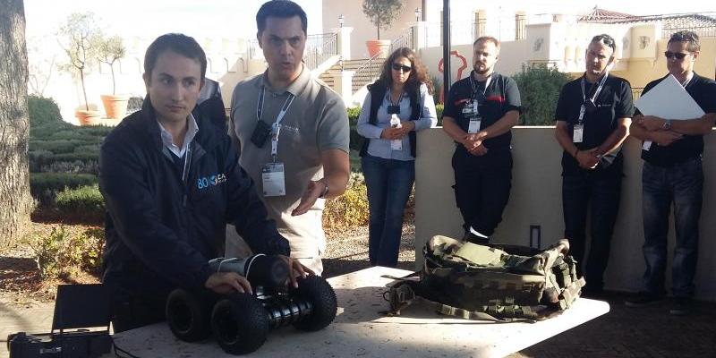 ECA Group presents its CBRNE robotic solutions at Mirion Technologies Detection & Identification Sem