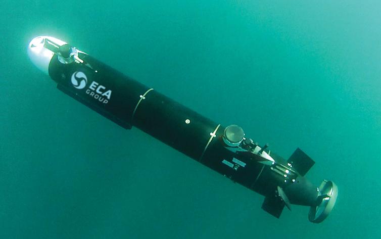 Harbor and coastal surveillance AUV