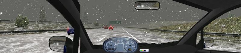 Ultra-Wide Snow/Expressway Screen Shot