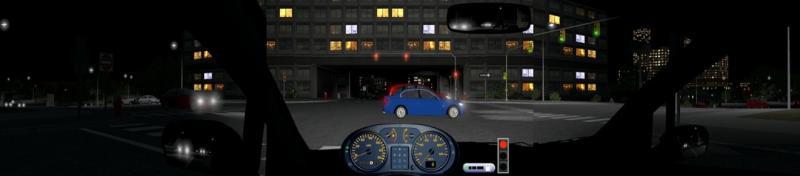 Ultra-Wide Night Driving Screen Shot