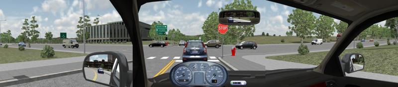 Ultra-Wide City Driving Screen Shot