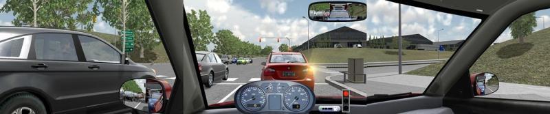 ECA Driving Simulator Screen Shot Immersive experience