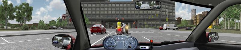 ECA Driving Simulator Screen Shot Immersive experience