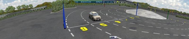 ECA Driving Simulator Screen Shot Immersive experience