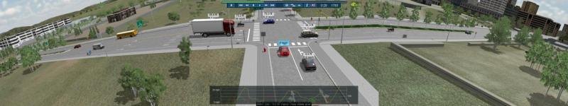 Screen shot of Multi-View Replay – Overhead Perspective