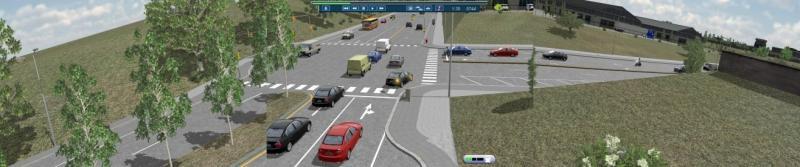 ECA Driving Simulator Screen Shot Immersive experience