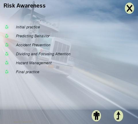 Risk Awareness - Screen Shot