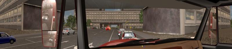 Actual Behind the Wheel Perspective