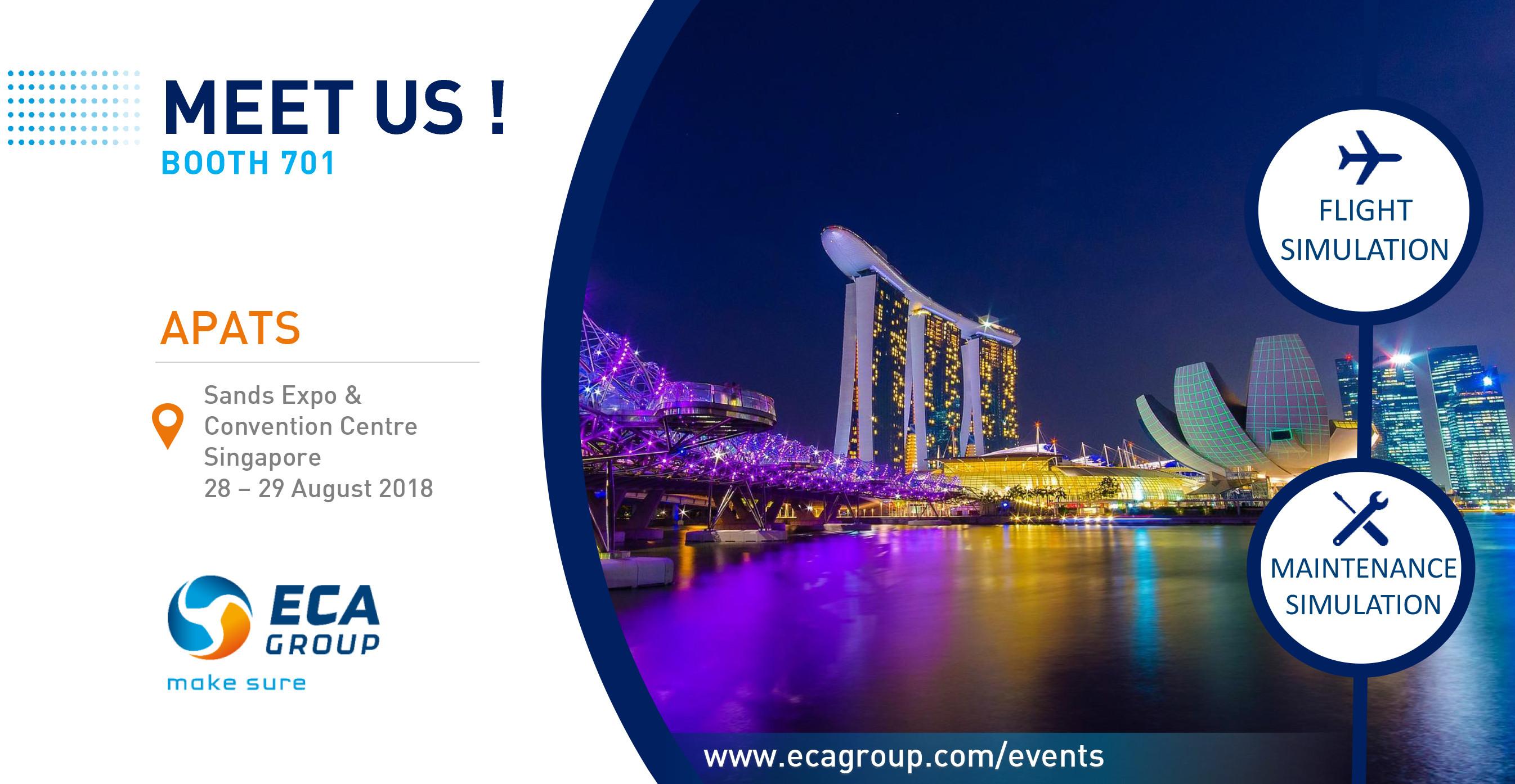 Meet ECA Group experts at APATS 2018, Booth 701
