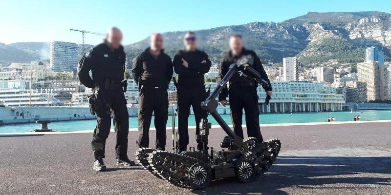 ECA Group supplies its UGV IGUANA E to the Public Security of Monaco
