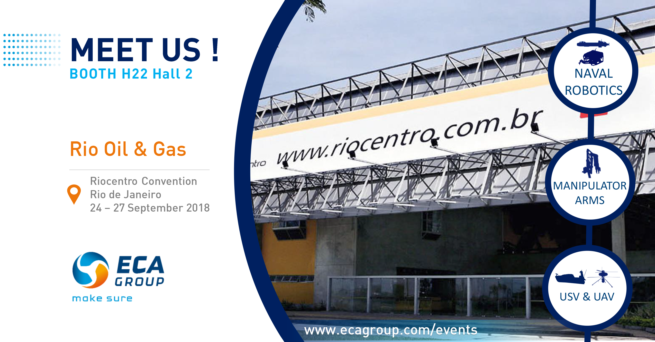MEET ECA Group at RIO OIL AND GAS 2018 MEET ECA Group at RIO OIL AND GAS 2018