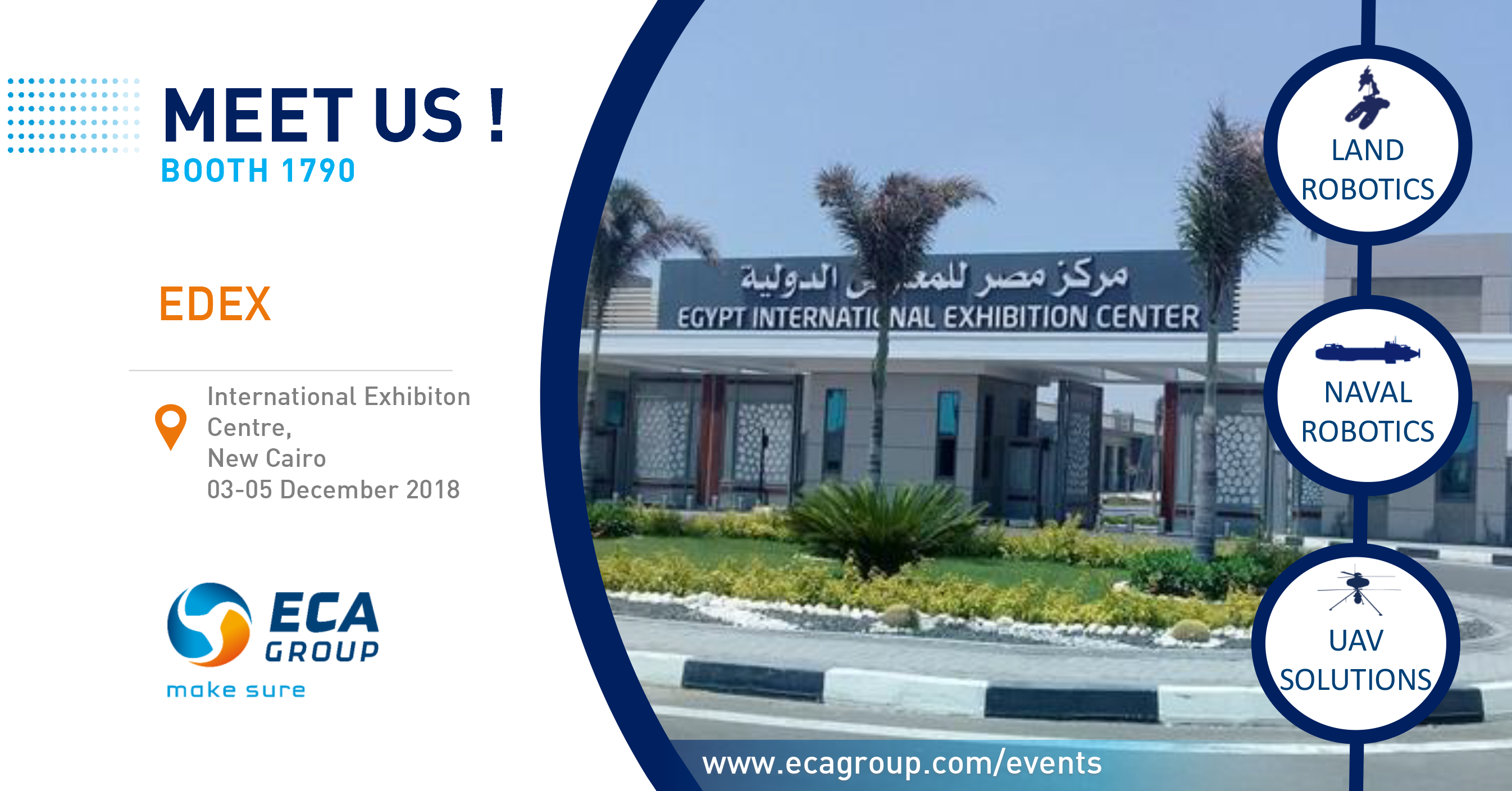 Meet ECA Group at EDEX 2018