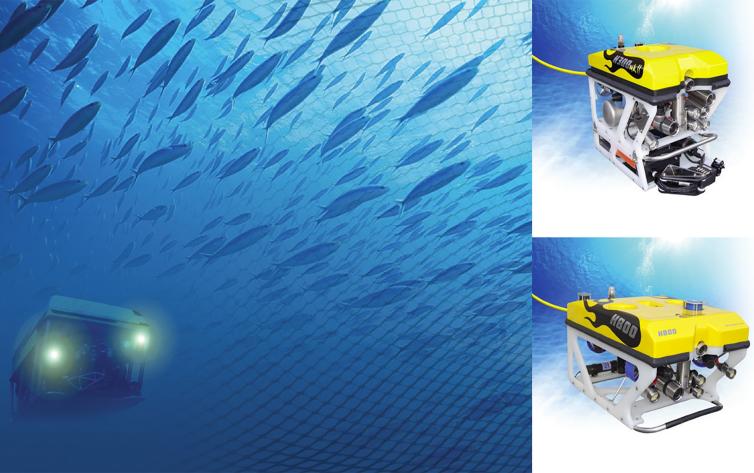 Fishfarm Inspection and Monitoring by ROV
