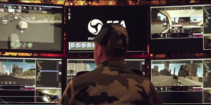 Simulator Instructor Operating & Debriefing Station