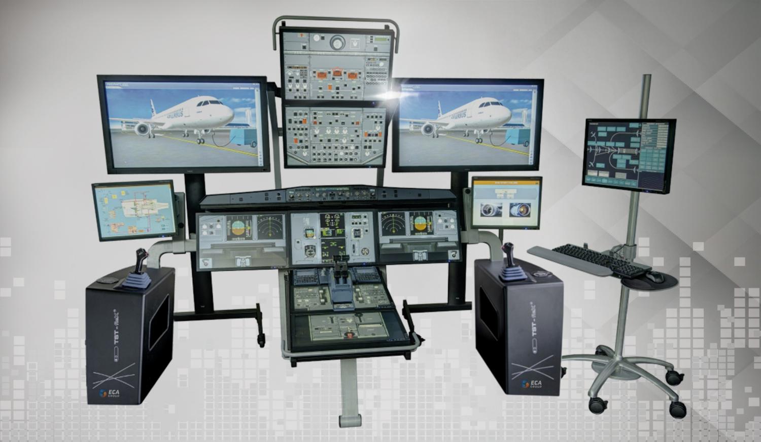 ECA Group Maintenance Training Device ECA Group Maintenance Touch Screen Trainer