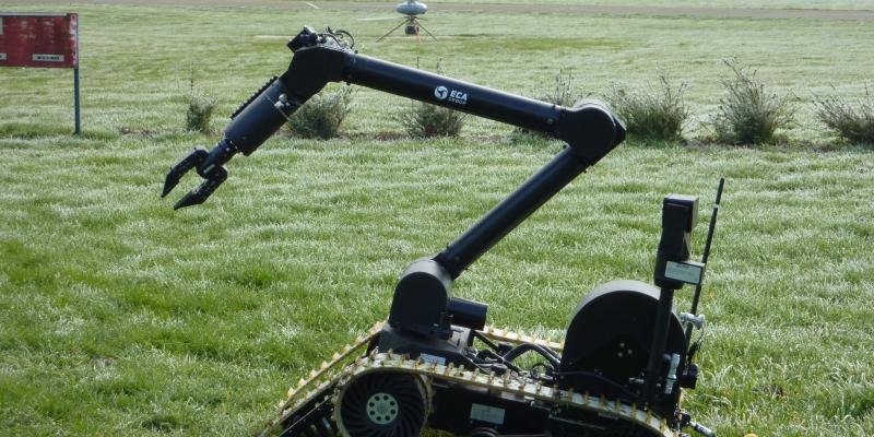 ECA Group helds in Paris a seminar dedicated to its UGVs and their application in civilian sector