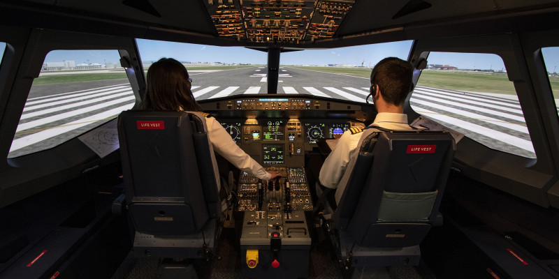 FTD A320 FL100